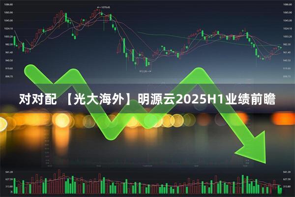 对对配 【光大海外】明源云2025H1业绩前瞻